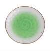 Тарелка круглая19 см фарфор, зеленый цвет "The Sun"