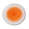 Тарелка круглая 19см фарфор,оранжевый цвет "The Sun"