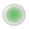 Тарелка круглая 21см фарфор, зеленый цвет "The Sun"