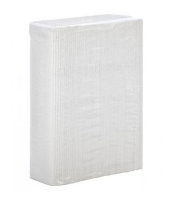 Полотенца бумажные в листах сложение Z белые