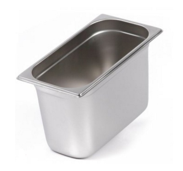 Гастроемкость 1/9 h150 176х108х150мм нержавеющая сталь