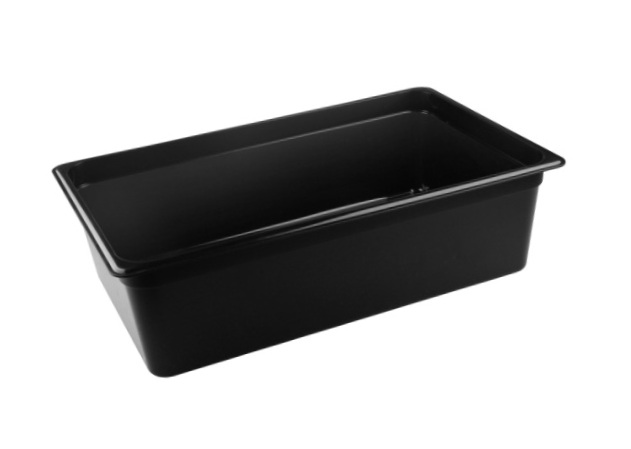 Гастроемкость 1/1 полипропилен черная 530х325мм h150мм