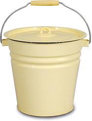 Ведро эмалированное 12л с крышкой