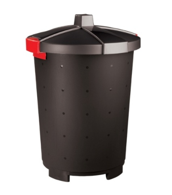 Бак для отходов полипропилен 45л черный