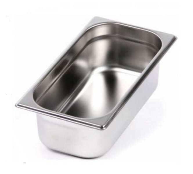 Гастроемкость 1/3 h100 325х180х100мм нержавеющая сталь