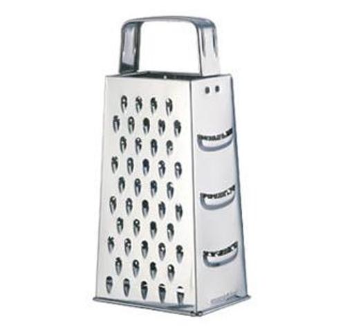 Тёрка 4-х сторонняя 25 см нерж 93-AC-GR-33