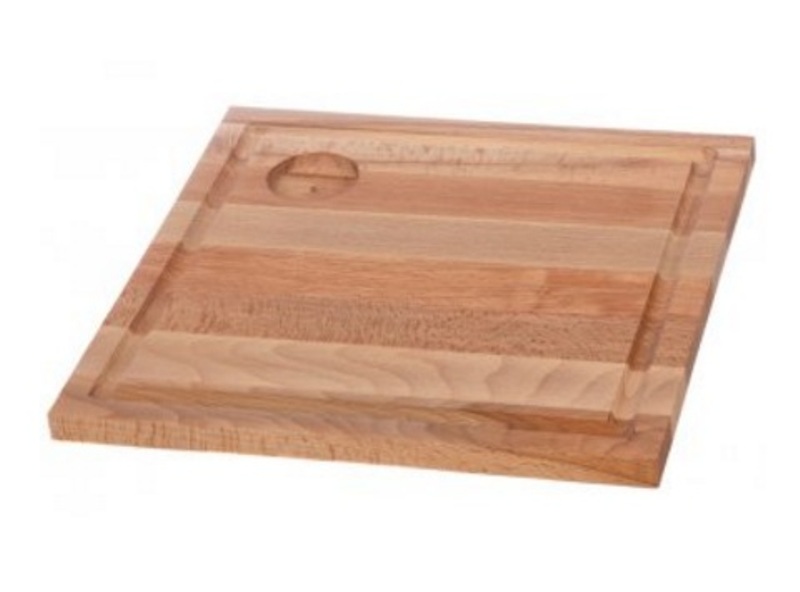 Доска для стейка бук промасленная 300х300х18мм