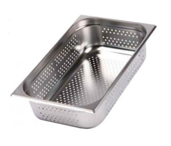 Гастроемкость 1/1 h100 530х325х100мм нержавеющая сталь перфорированная