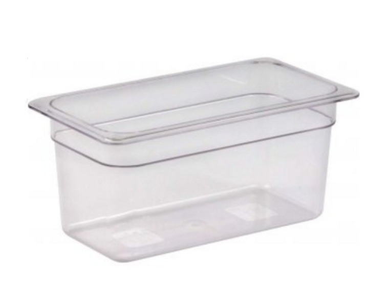 Гастроемкость 1/3 h150 325х180х150мм поликарбонат