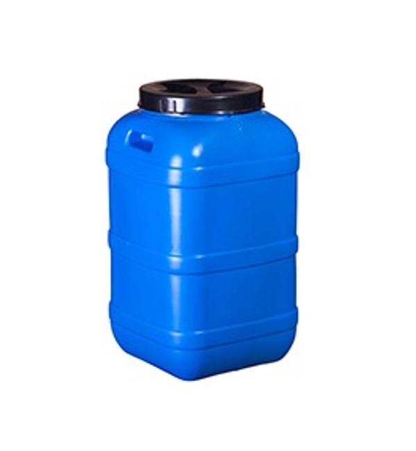 Бочка пищевая пластиковая 90л с крышкой