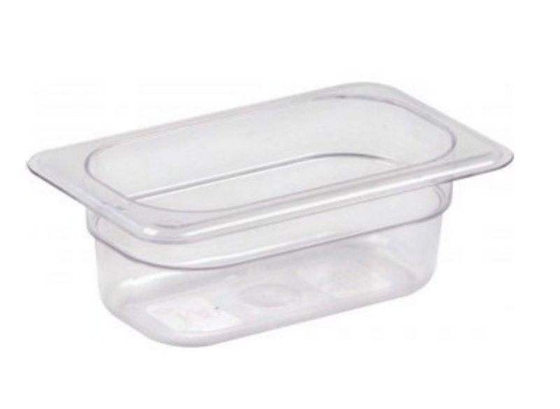 Гастроемкость 1/9 h65 176х108х65мм поликарбонат