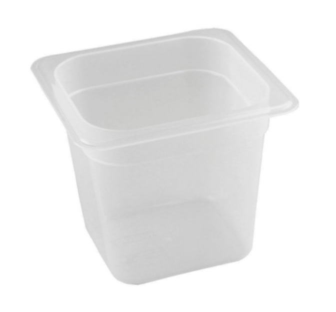 Гастроемкость 1/6 полипропилен прозрачная 176х162мм h150мм