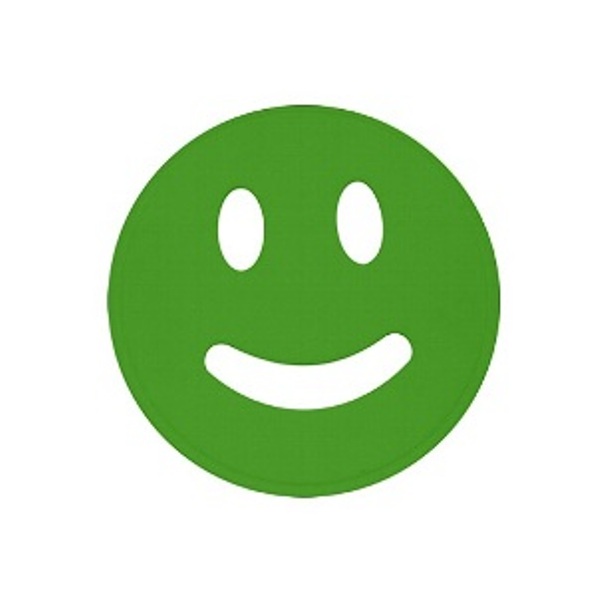 Подставка под горячее "Улыбка" силиконовая d155м 3 цвета