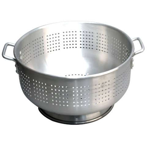 Дуршлаг на подставке алюминиевый d380мм h195мм