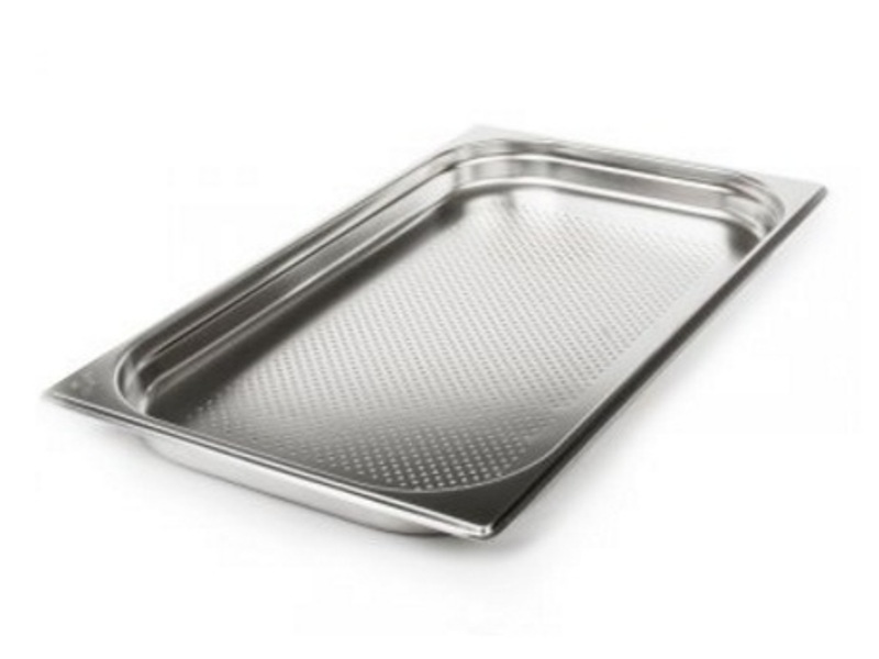 Гастроемкость 1/1 h40  530х325х40мм нержавеющая сталь перфорированная