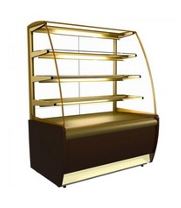 Витрина кондитерская холодильная ВХСв-1,3д Сarboma