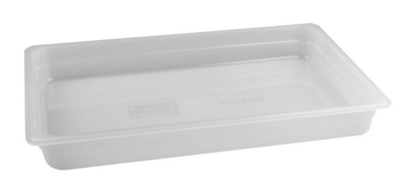 Гастроемкость 1/1 белая полипропилен 530х325мм h65мм