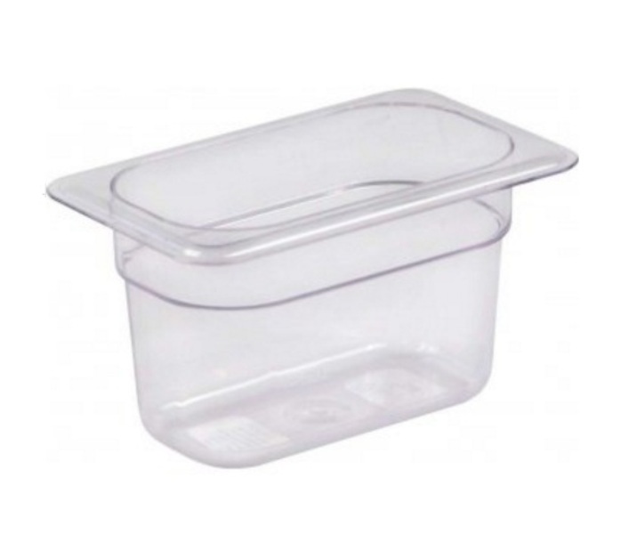Гастроемкость 1/9 h100 176х108х100мм поликарбонат