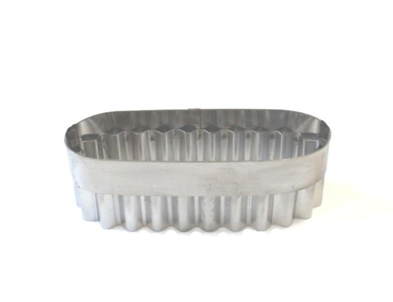 Форма резак вырубка язычок 130х70мм h57мм нержавеющая сталь