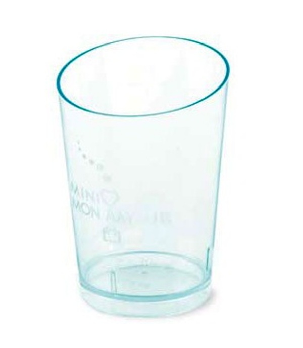 Креманка фуршетная "Бижу" круг аква 60мл d45мм h63мм пластик ( 60шт.)