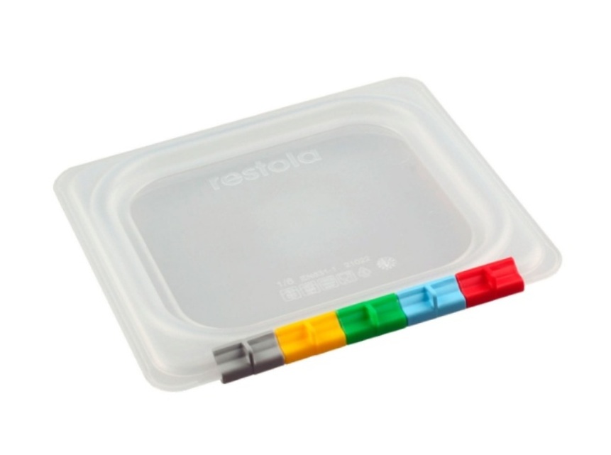 Крышка к гастроемкости 1/6 полипропилен прозрачная 176х162мм