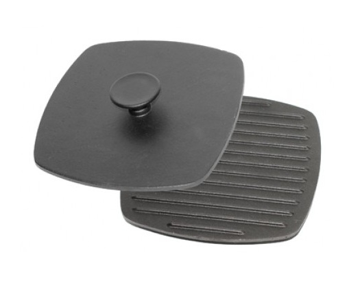 Крышка чугунная 23х23см