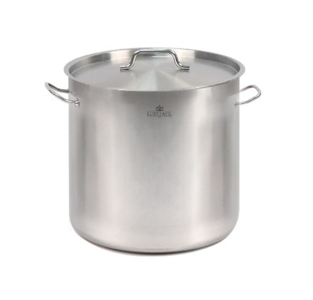 Кастрюля нержавеющая сталь 71,6л с крышкой