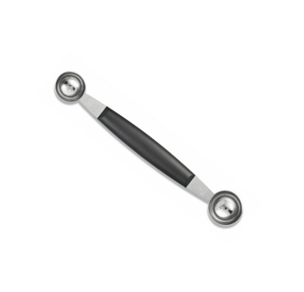 Ложка для фруктовых шаров двусторонняя, нуазетка