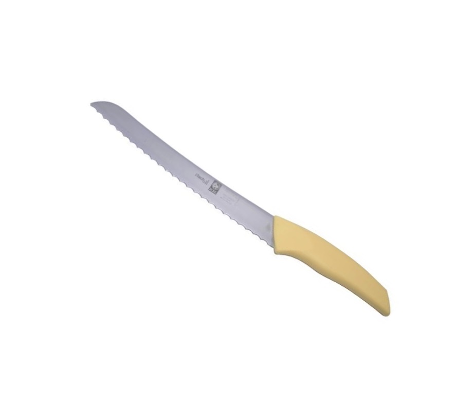 Нож для хлеба 200/320мм с цветной ручкой