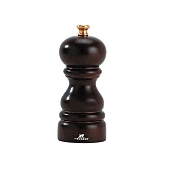 Мельница для соли d53мм h120мм дерево темно-коричневый