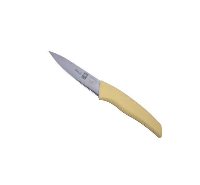 Нож для овощей 100х200мм с цветной ручкой