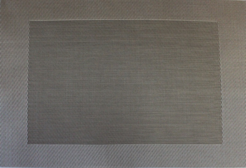 Коврик сервировочный настольный 450х300мм серебристый пвх