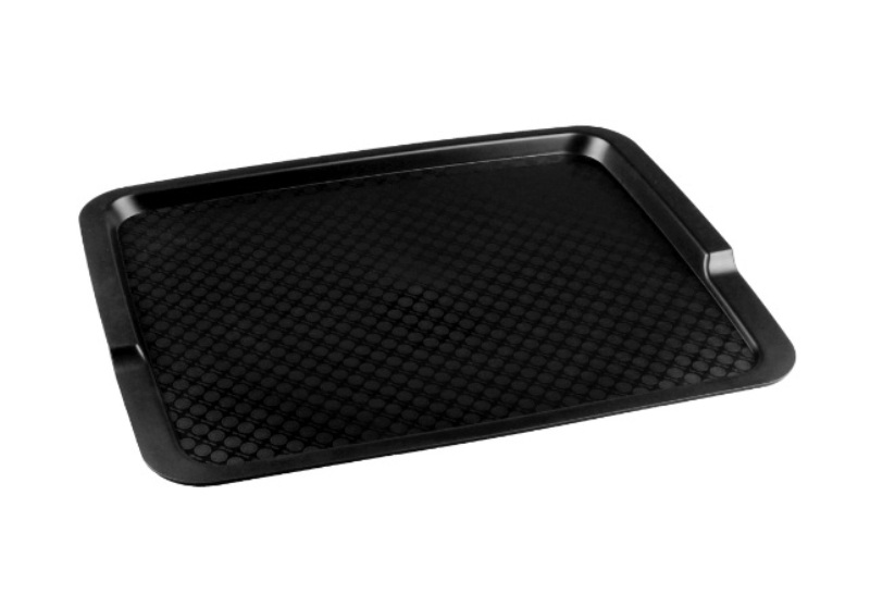 Поднос для завтрака полипропилен 425х320мм черный