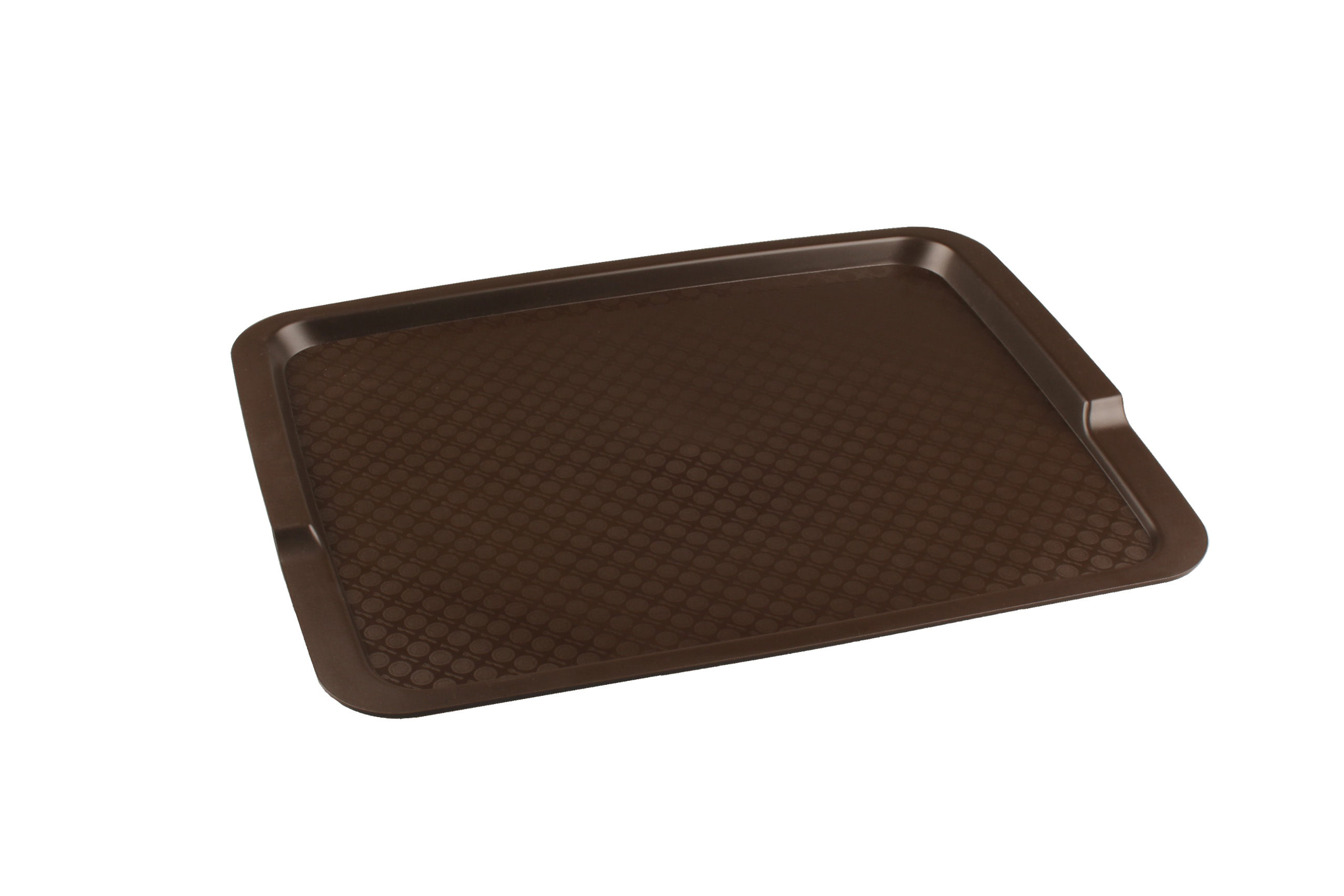 Поднос для завтрака полипропилен 425х320мм коричневый