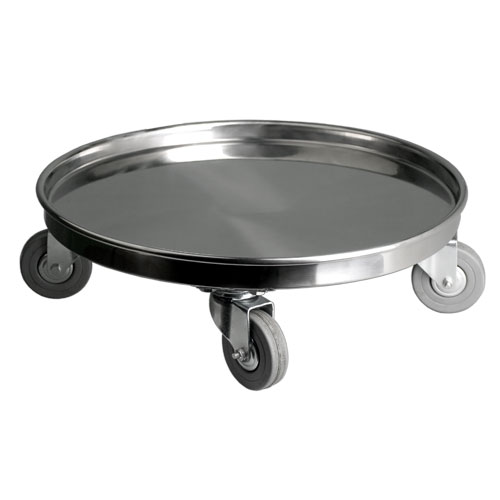 Подставка под котел с колесами d410мм