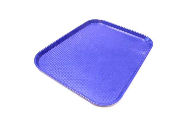 Поднос пластиковый 350х450мм темно-синий