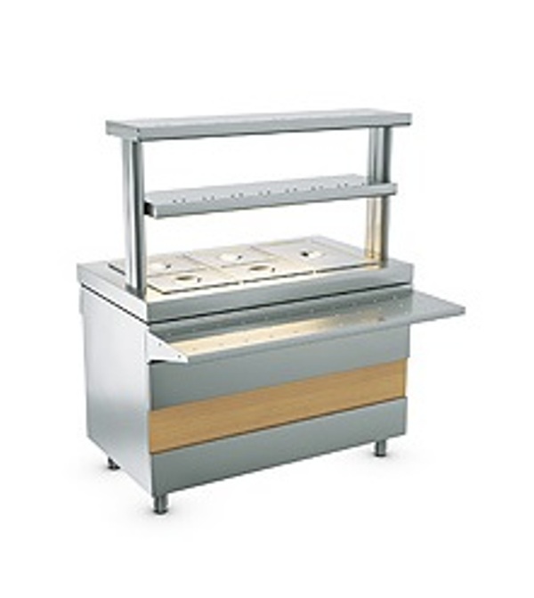 Мармит 2-х блюд сухой 1200 мм