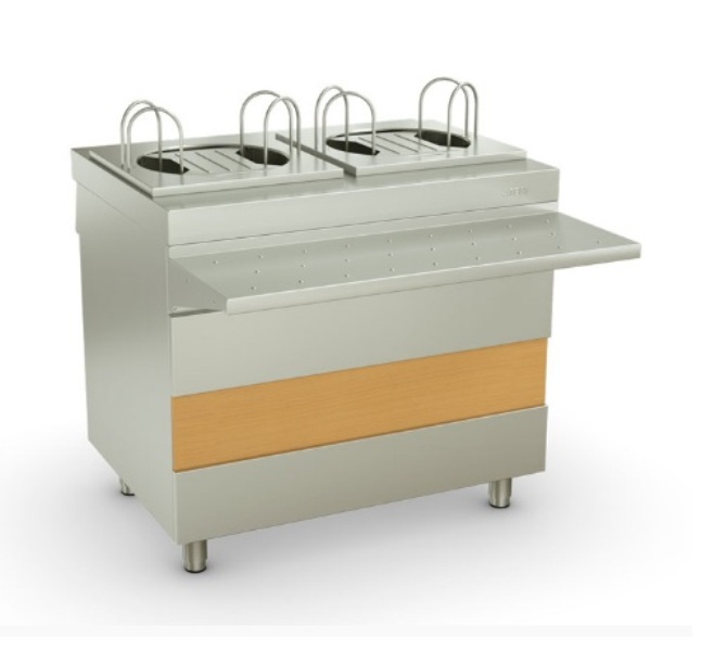 Модуль подогрева тарелок для линии раздачи 2-х секционный 950мм Атеси