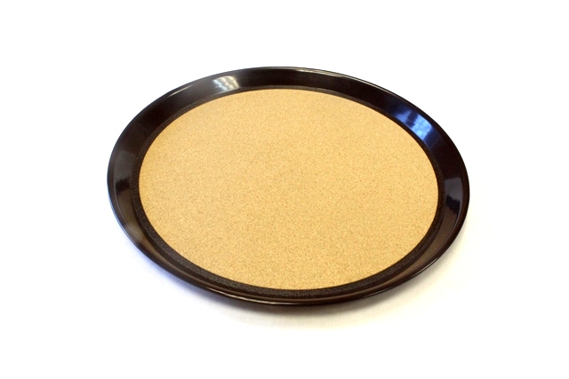 Поднос пластиковый d400мм с пробковым покрытием