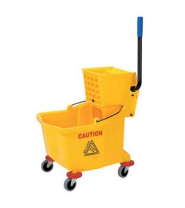 Тележка для уборки на колёсах с отжимом 25л P.L.ProffClean 81200268