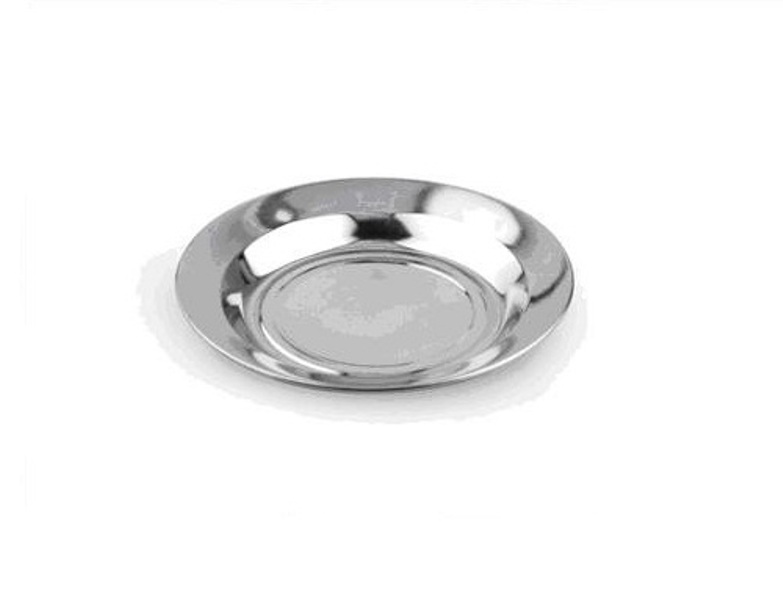Тарелка мелкая для 2-х блюд нержавеющая сталь d220мм