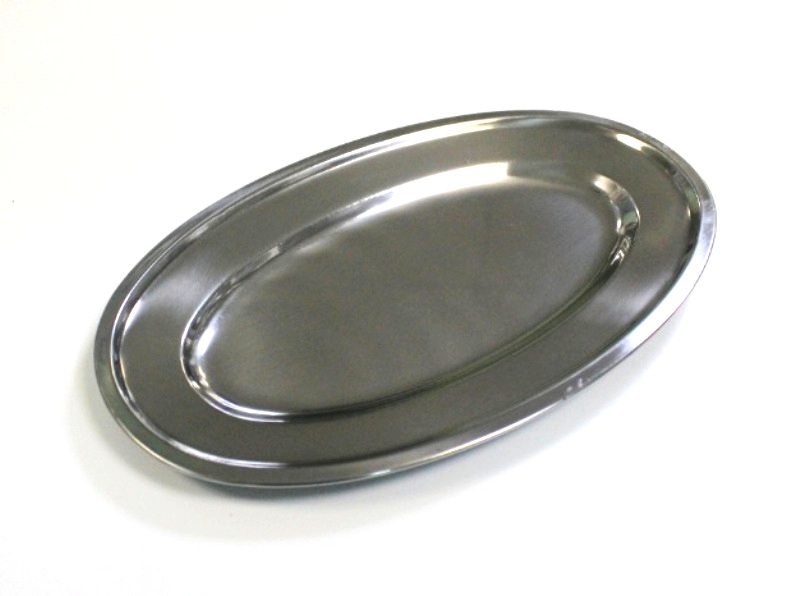 Блюдо нержавеющая сталь овал 400х240мм