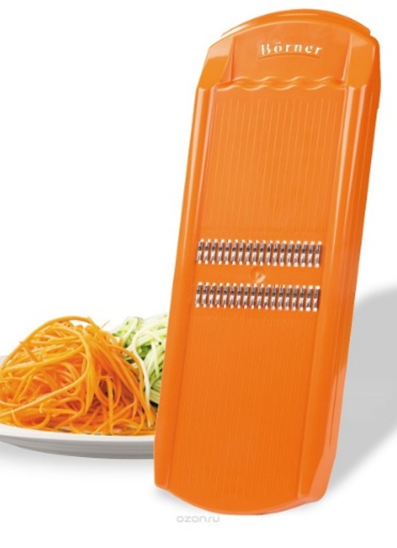 Роко-тёрка "Тренд"  для "корейской" нарезки цветная