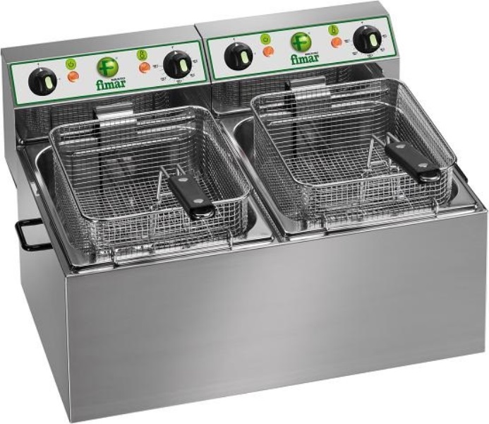 Электрофритюрница Fimar FT 8+8 (FT88N)
