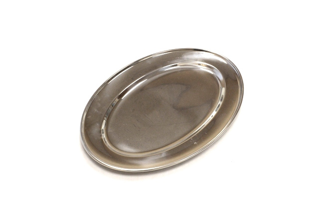 Блюдо нержавеющая сталь овал 355х235мм