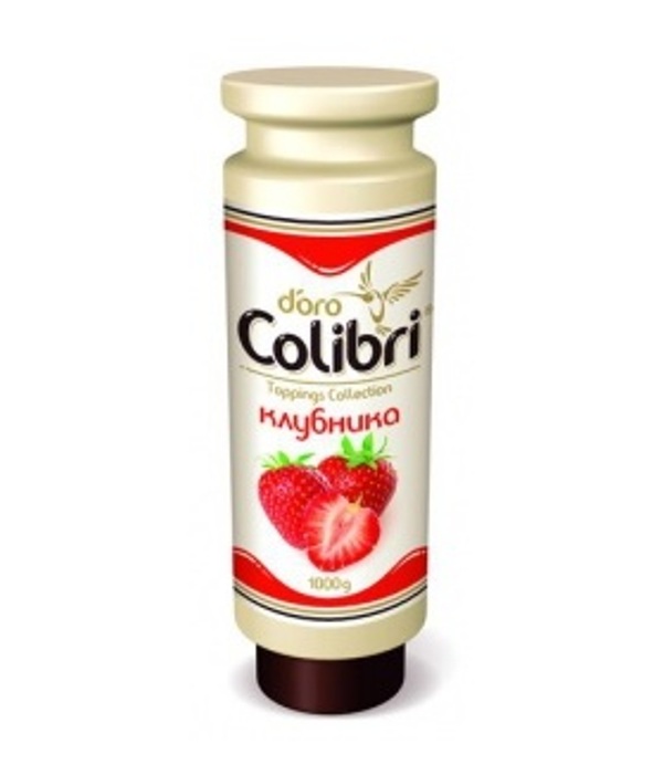 Топпинг Золотая Колибри "Клубника" 1кг