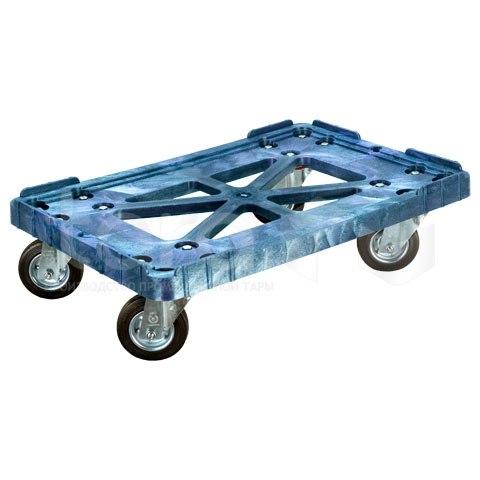 Тележка 600х400мм пластиковая