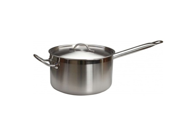 Сотейник 4л нержавеющая сталь тройное дно индукция