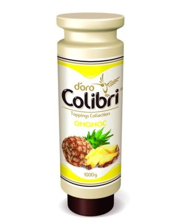 Топпинг Золотая Колибри "Ананас" 1кг