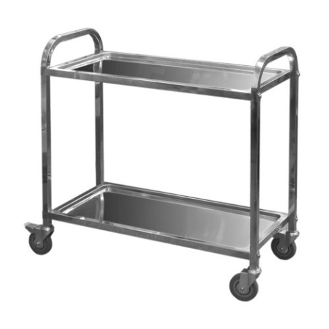 Тележка 850х400х900мм сервировочная н/ж сталь